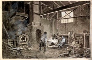 View of the Foundry in Bela Pec